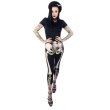 画像2: Skele-Bone Capri Leggings /レギンス【KREEPSVILLE 666】 (2)