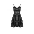 画像5: faux leather strap dress / ワンピース【DARK IN LOVE】 (5)