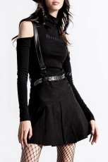 画像1: Shadows Suspender Mini Skirt  / スカート【KILL STAR】 (1)