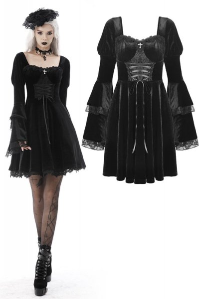 画像1: Victorian princess dress / ワンピース【DARK IN LOVE】 (1)