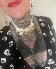画像9: SKULL COLLECTION / White / ネックレス【KREEPSVILLE 666】 (9)