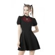 画像5: Gothic doll lace red in black dress / ワンピース【DARK IN LOVE】 (5)