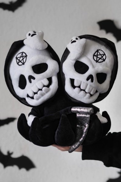 画像1: 🔥SALE🔥GRIM REAPER / DOUBLE DEATH PLUSH TOY / ぬいぐるみ【KILL STAR】 (1)