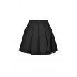 画像3: Black / Punk rock double buckle pleated skirt / スカート【DARK IN LOVE】 (3)