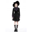 画像5: Witch college purple shirt collar velvet dress / ワンピース【DARK IN LOVE】 (5)