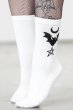 画像5: BAT MAGIC SOCKS / WHITE / アンクルソックス【KILL STAR】 (5)