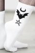 画像4: BAT MAGIC SOCKS / WHITE / アンクルソックス【KILL STAR】 (4)