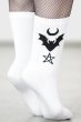 画像3: BAT MAGIC SOCKS / WHITE / アンクルソックス【KILL STAR】 (3)