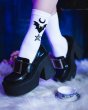 画像2: BAT MAGIC SOCKS / WHITE / アンクルソックス【KILL STAR】 (2)