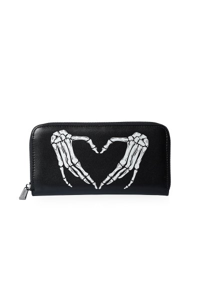 画像1: DARKEST LOVE WALLET / 財布【Banned Apparel】 (1)