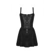 画像4: Punk spider mesh sexy see-though strap dress / ワンピース【DARK IN LOVE】 (4)