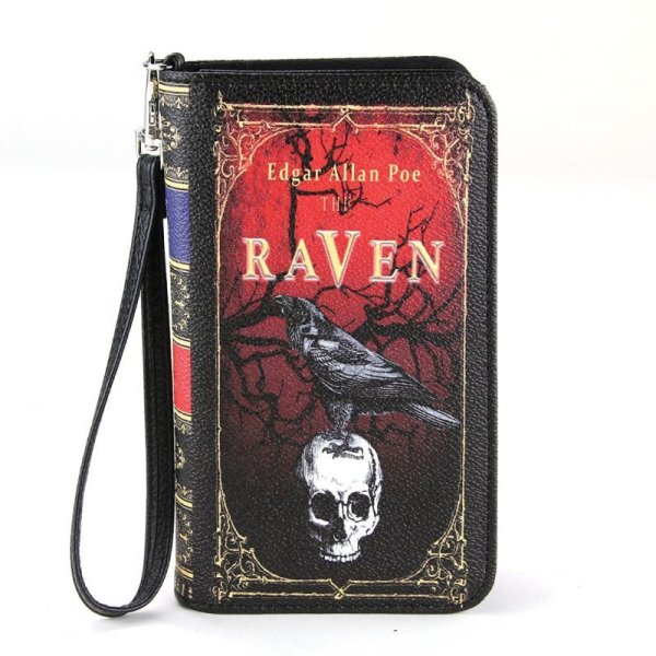 画像1: Raven Wallet/Wristlet In Vinyl / 財布【SPOOKYVILLE CRITTERS】 (1)