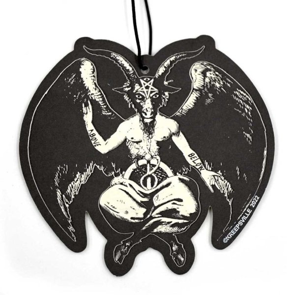 画像1: Baphomet Glow In The Dark Air Freshener / 芳香剤【KREEPSVILLE 666】 (1)