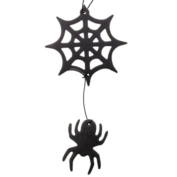 画像1: Spiderweb And Spider Air Freshener / 芳香剤【KREEPSVILLE 666】 (1)