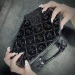 画像8: Embossed Patent Skull Crossbones Coffin / ハンドバッグ【KREEPSVILLE 666】 (8)