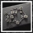 画像3: GOTHIC ROSE CHOKER / SILVER / チョーカー (3)