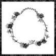 画像4: GOTHIC ROSE CHOKER / SILVER / チョーカー (4)