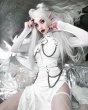 画像8: BAPHOMET BONES HARNESS / WHITE / ハーネスベルト【KILL STAR】 (8)