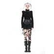 画像5: Punk rebel PU mesh mini skirt / スカート【DARK IN LOVE】 (5)