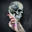 画像7: Metallica - Sad But True Skull 22cm / オーナメント【NEMESIS NOW】 (7)