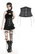 画像5: Dark heavy metal leather underbust corset / ウエストベルト【DARK IN LOVE】 (5)