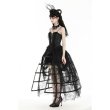 画像8: Rococo style spiderweb tattered birdcage petticoat / スカート【DARK IN LOVE】 (8)