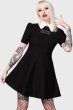 画像1: Blackest Heart Skater Dress / ワンピース【KILL STARxWEDNESDAY】 (1)