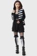 画像2: Distressed Stripe Hoodie / パーカー【KILL STARxBEETLEJUICE】 (2)