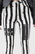 画像4: Distressed Stripe Skinny Trousers / スキニーパンツ【KILL STARxBEETLEJUICE】 (4)