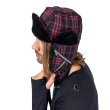 画像3: GREER HAT / RED TARTAN / フライトキャップ【Vixxsin】 (3)