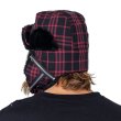 画像2: GREER HAT / RED TARTAN / フライトキャップ【Vixxsin】 (2)