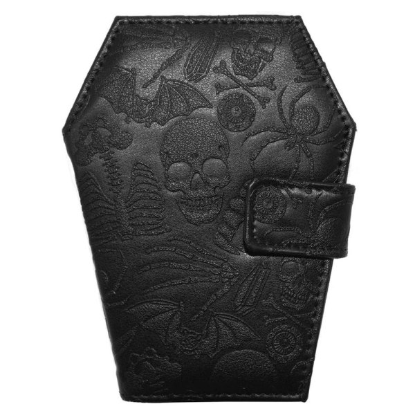 画像1: Embossed Skull Coffin /カードケース/財布 【KREEPSVILLE 666】 (1)