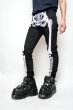 画像7: Skeleton Skinny Jeans White Bone / スキニーパンツ【KREEPSVILLE 666】 (7)