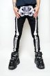 画像5: Skeleton Skinny Jeans White Bone / スキニーパンツ【KREEPSVILLE 666】 (5)