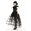 画像4: Gothic queen stand-up collar lace cape / ケープ【DARK IN LOVE】 (4)