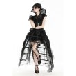 画像3: Gothic queen stand-up collar lace cape / ケープ【DARK IN LOVE】 (3)