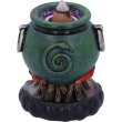 画像6: 🔥SALE🔥Emerald Cauldron Backflow Incense Burner 7.3cm / インセンスホルダー【NEMESIS NOW】 (6)