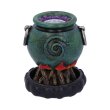 画像2: 🔥SALE🔥Emerald Cauldron Backflow Incense Burner 7.3cm / インセンスホルダー【NEMESIS NOW】 (2)