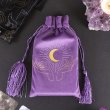 画像1: Tarot Hands / PURPLE / 巾着・ポーチ【GOTHIC HOMEWARE】 (1)