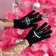 画像1: 🔥SALE🔥Occult Eye and Moon Winter Knit Gloves / 手袋【TOO FAST】 (1)