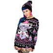 画像2: Kawaii Baphomet Knit Christmas Sweater / ニットトップス【TOO FAST】 (2)