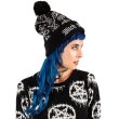 画像3: 🔥SALE🔥Witch Bitch Pom Pom Knit Beanie / ニットキャップ【TOO FAST】 (3)