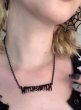 画像4: Witch Bitch Text Necklace / ネックレス【KREEPSVILLE 666】 (4)