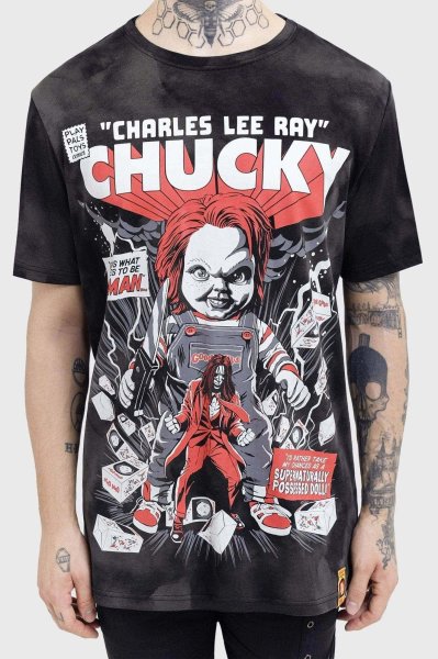 画像1: 【Mens】Charles Lee Ray T【KILL STARxCHUCKY】 (1)