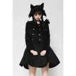 画像4: Velvet cat ear bonnet / ボンネット【DARK IN LOVE】 (4)