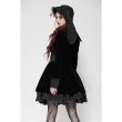 画像4: Gothic lolita rabbit ear rose lace bonnet / ボンネット【DARK IN LOVE】 (4)