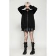 画像7: Batwing loose hoodie cardigan / ロングジャケット【DARK IN LOVE】 (7)