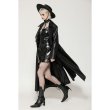 画像7: Black deep sea hunter leather long coat / ロングジャケット【DARK IN LOVE】 (7)