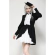 画像2: Black and white contrast puff sleeve dress / ワンピース【DARK IN LOVE】 (2)