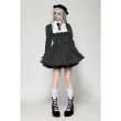 画像3: Striped ruffle scholarly academy dress / ワンピース【DARK IN LOVE】 (3)